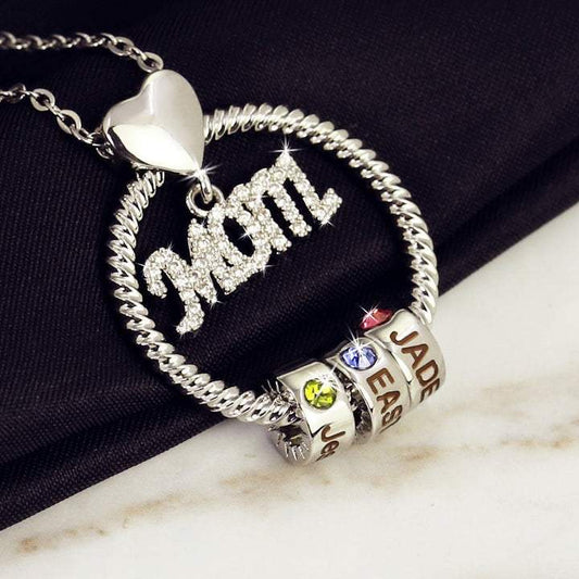 Personalized Mom Love Necklace