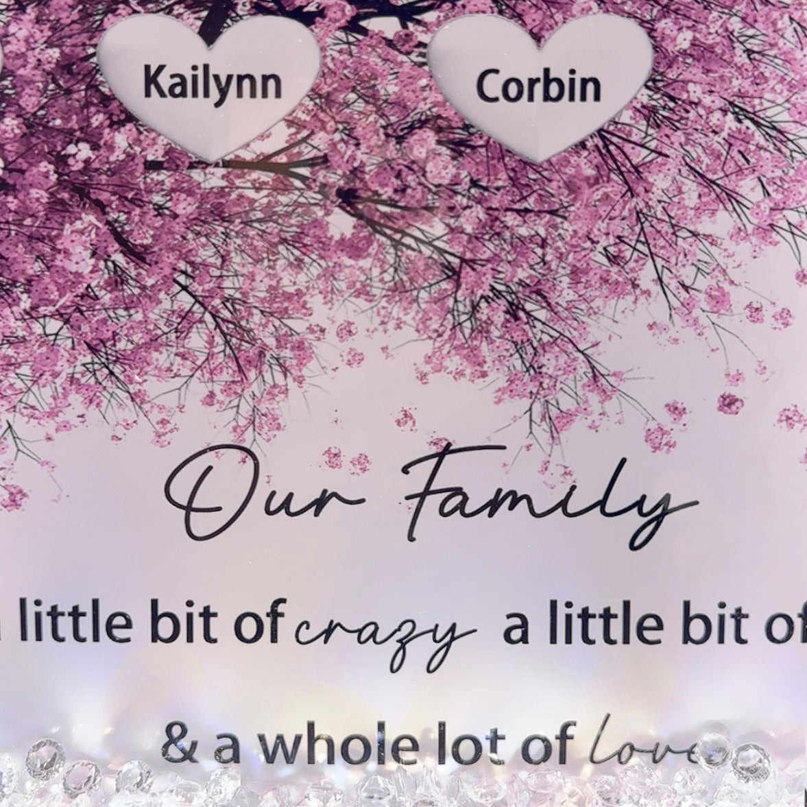 50% OFF✨Custom Family Tree Heart Light Frame Gift With Stars